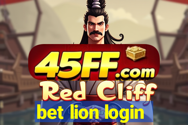 bet lion login